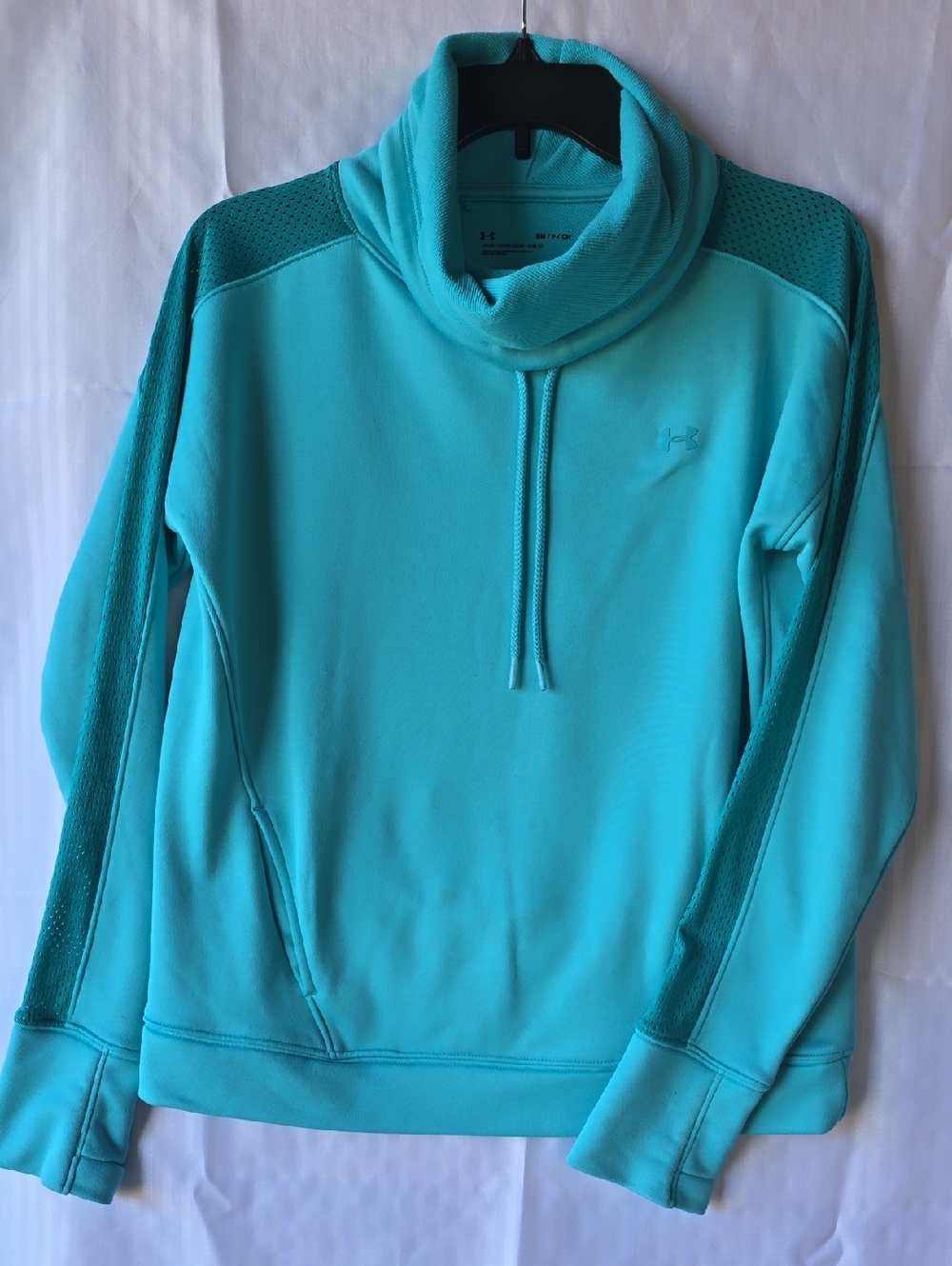 Under Armour Women's Turquoise Cowl Neck Pullover